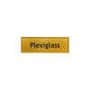 Plexiglass 15 x 5 cm
