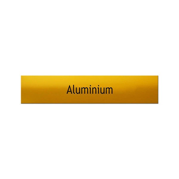 Aluminium 30 x 5 cm