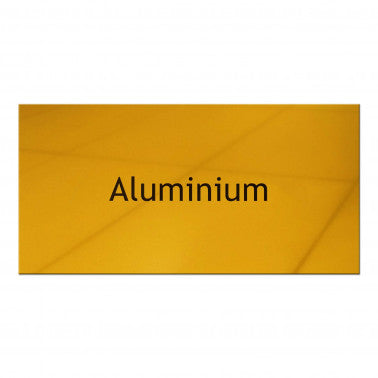 Aluminium 60 x 30 cm