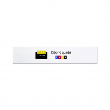 Dibond quadri 30 x 5 cm