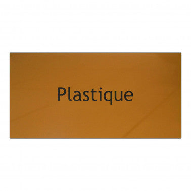 Plastique 60 x 30 cm
