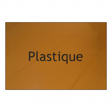 Plastique 60 x 40 cm