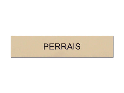 Plaque de boite aux lettres