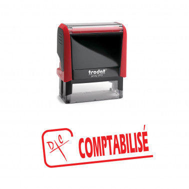 Tampon Comptabilisé avec logo
