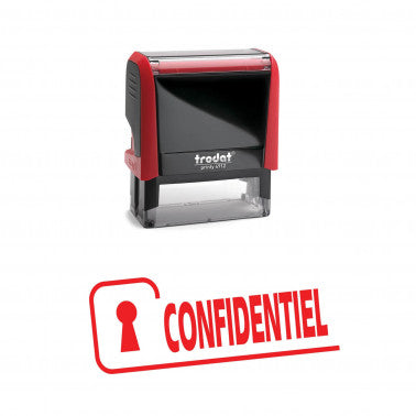 Tampon Confidentiel avec logo