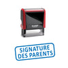Tampon Signature des parents