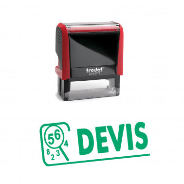Tampon Devis avec logo