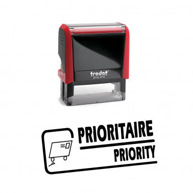 Tampon Prioritaire avec logo