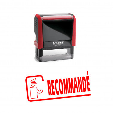 Tampon Recommandé avec logo
