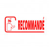 Tampon Recommandé avec logo