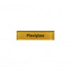 Plexiglass 10 x 2,5 cm