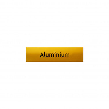 Aluminium 10 x 2,5 cm