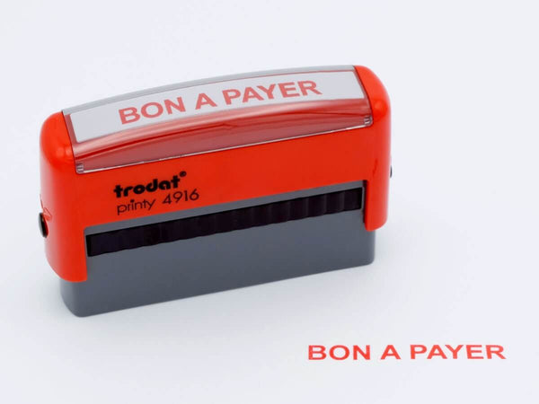 Tampon Bon à payer