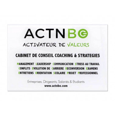 Plaque de cabinet conseil