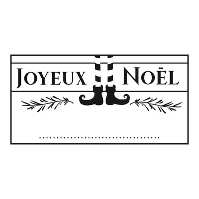 Tampon Noël et lutin