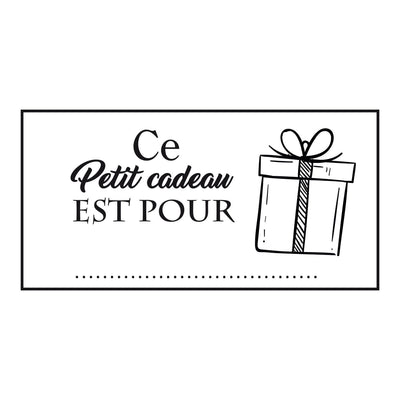 Tampon Noël Petit cadeau