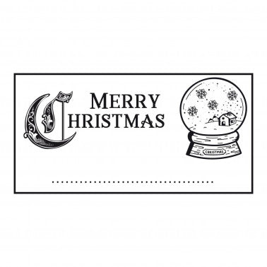 Tampon Merry Christmas