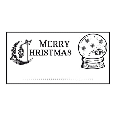 Tampon Merry Christmas