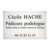 Plaque professionnelle Plexiglass