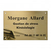 Plaque professionnelle Laiton