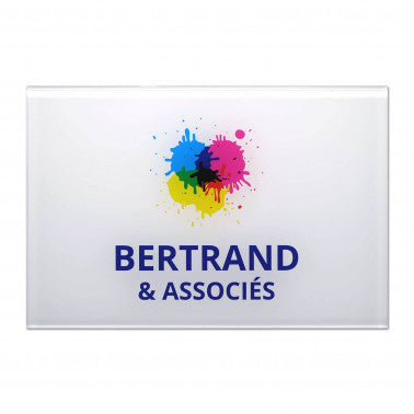 Plaque professionnelle Plexi quadri