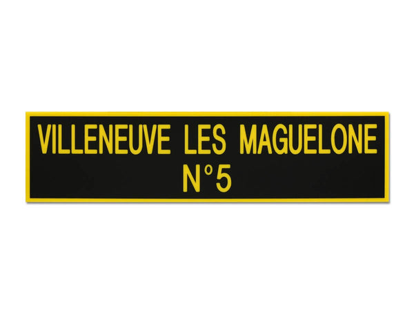 Plaque de taxi Maguelone