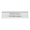 Plaque boite aux lettres plexiglass