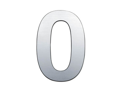 Chiffre découpé 0