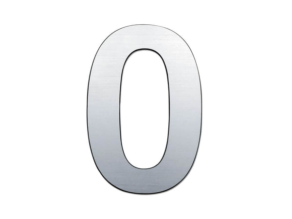 Chiffre découpé 0