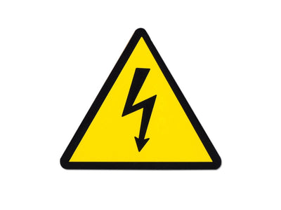 Triangle danger électrique