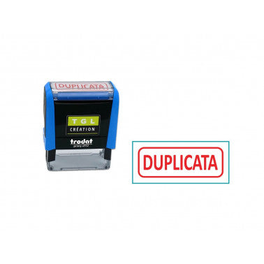 Tampon Duplicata avec cadre