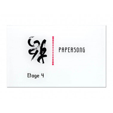 Plaque de société avec étage