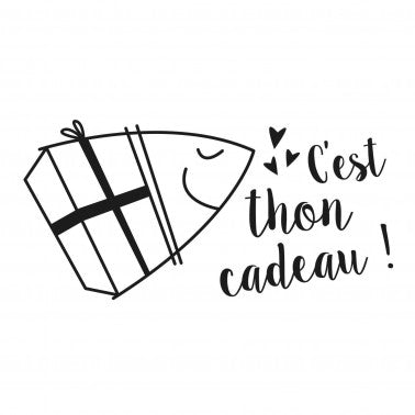 Tampon C'est thon cadeau !