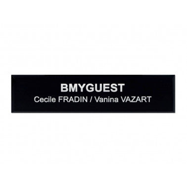 Plaque boite aux lettres pro