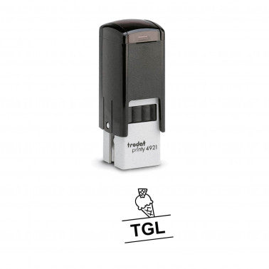 Tampon Cornet de glace personnalisé