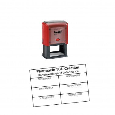 Tampon renouvellement d'ordonnance