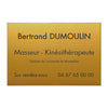 Plaque kiné en plastique