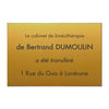 Plaque kiné en plastique