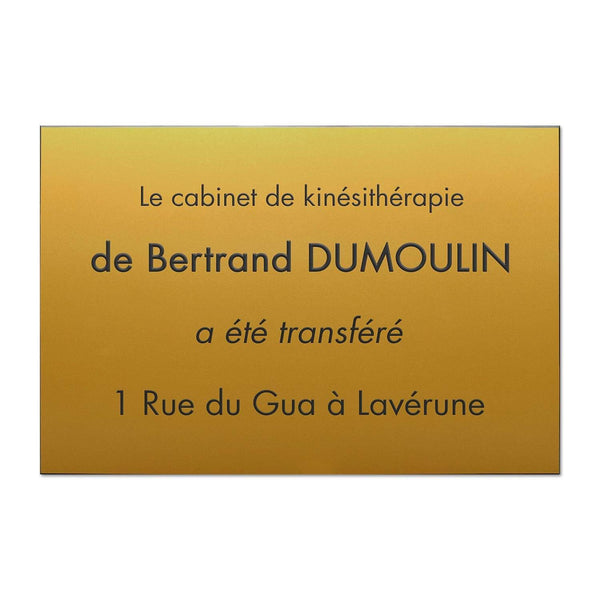 Plaque kiné en plastique
