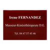 Plaque Kiné en plexiglass