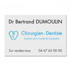 Plaque Dentiste en Dibond quadri