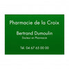 Plaque Pharmacie en Plexiglass
