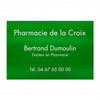 Plaque Pharmacie en Aluminium
