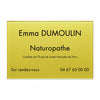 Plaque Naturopathe en Plexiglass