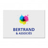 Plaque Entreprise en Dibond quadri