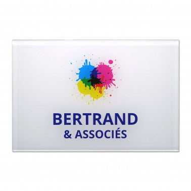 Plaque Entreprise en Plexi quadri