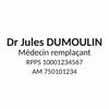 Tampon médecin remplaçant Printy 4912