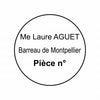 Tampon Avocat Pièce Printy 4630