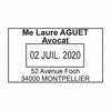 Tampon dateur Avocat 5440