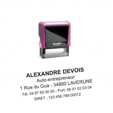 Tampon auto-entrepreneur Printy 4913